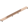 Mexen Flat M13 maskownica 2w1 do odpływu liniowego 50 cm, różowe złoto - 1619050