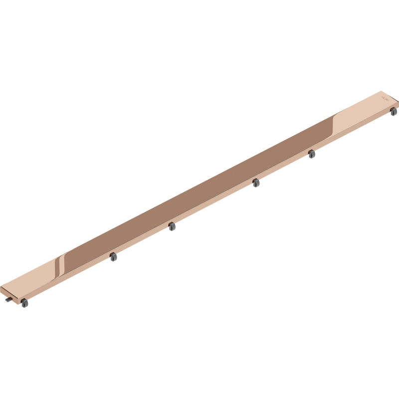 Mexen Flat M13 maskownica 2w1 do odpływu liniowego 90 cm, różowe złoto - 1619090