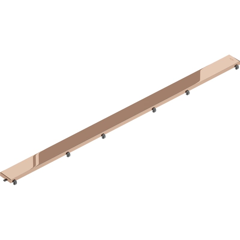 Mexen Flat M13 maskownica 2w1 do odpływu liniowego 100 cm, różowe złoto - 1619100