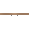 Mexen Flat M13 maskownica 2w1 do odpływu liniowego 50 cm, miedź szczotkowana - 1C19050