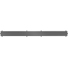 Mexen Flat M13 maskownica 2w1 do odpływu liniowego 70 cm, gun gray szczotkowany - 1E19070