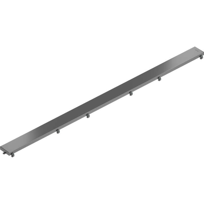 Mexen Flat M13 maskownica 2w1 do odpływu liniowego 80 cm, gun gray szczotkowany - 1E19080