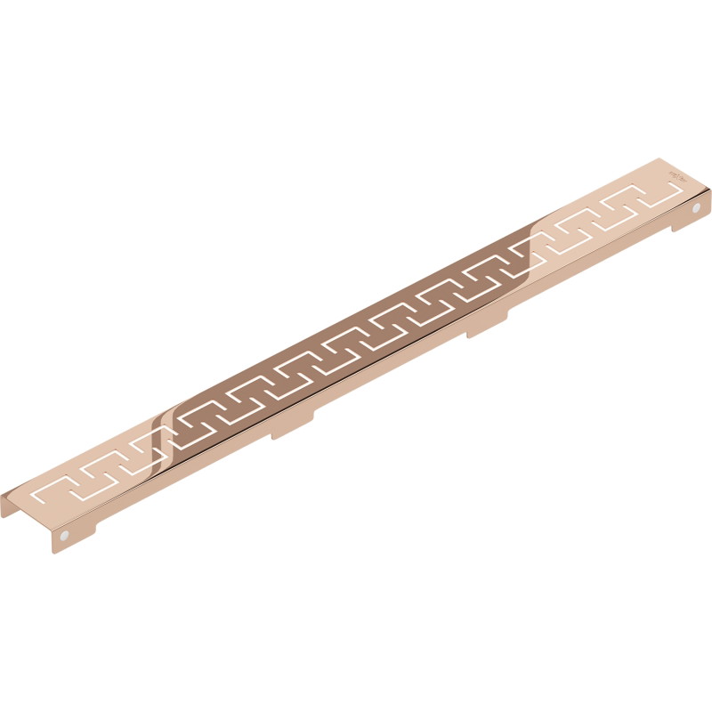 Mexen Flat M15 maskownica do odpływu liniowego 60 cm, różowe złoto - 1624060