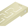 Mexen Flat M15 maskownica do odpływu liniowego 50 cm, złota szczotkowana - 1A24050