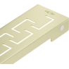 Mexen Flat M15 maskownica do odpływu liniowego 90 cm, złota szczotkowana - 1A24090