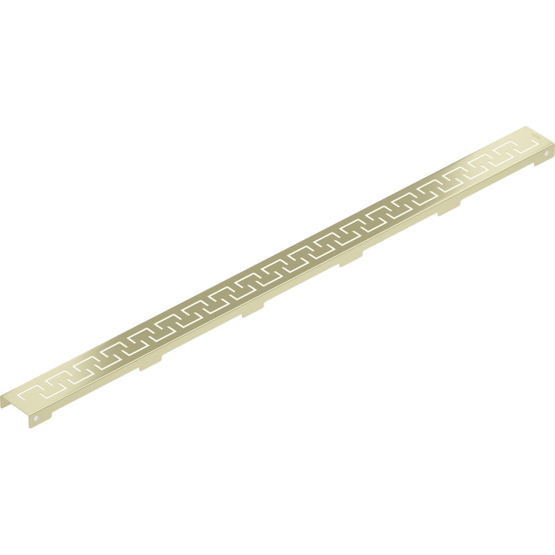 Mexen Flat M15 maskownica do odpływu liniowego 100 cm, złota szczotkowana - 1A24100