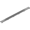 Mexen Flat M15 maskownica do odpływu liniowego 80 cm, gun gray szczotkowany - 1E24080