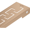 Mexen Flat M15 maskownica do odpływu liniowego 50 cm, miedź szczotkowana - 1C24050