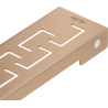Mexen Flat M15 maskownica do odpływu liniowego 80 cm, miedź szczotkowana - 1C24080