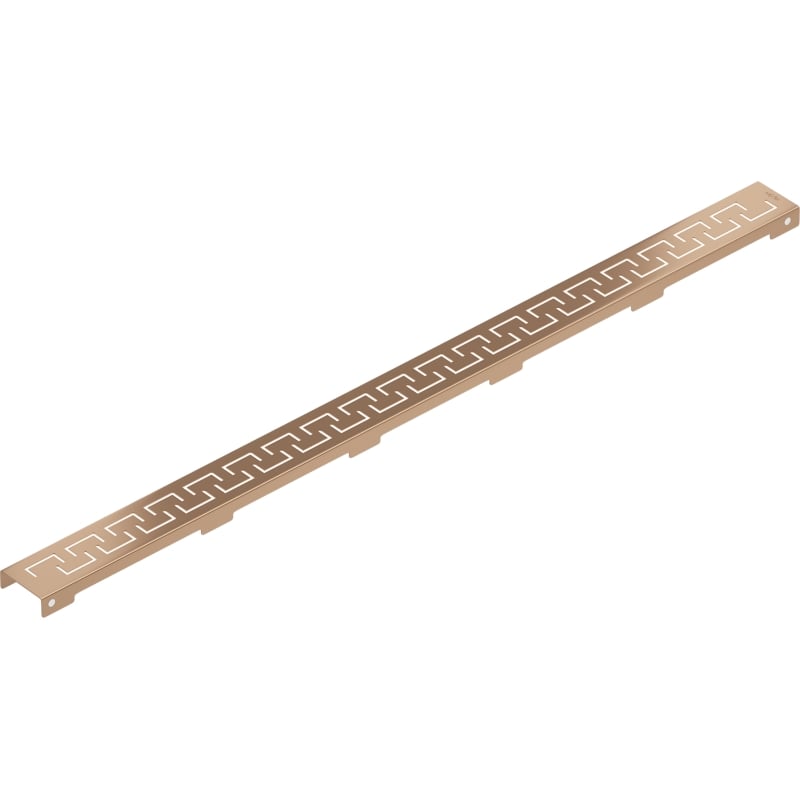 Mexen Flat M15 maskownica do odpływu liniowego 100 cm, miedź szczotkowana - 1C24100