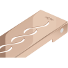 Mexen Flat M18 maskownica do odpływu liniowego 60 cm, różowe złoto - 1623060