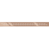 Mexen Flat M18 maskownica do odpływu liniowego 60 cm, różowe złoto - 1623060