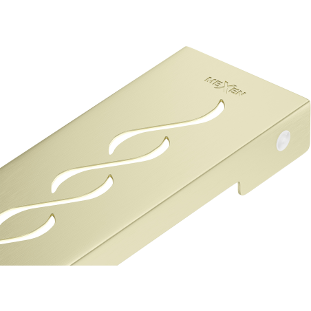 Mexen Flat M18 maskownica do odpływu liniowego 50 cm, złota szczotkowana - 1A23050