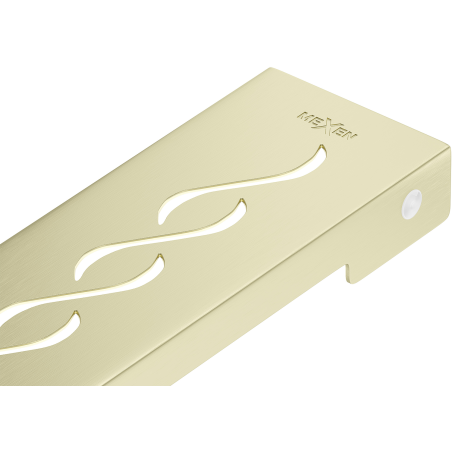 Mexen Flat M18 maskownica do odpływu liniowego 80 cm, złota szczotkowana - 1A23080