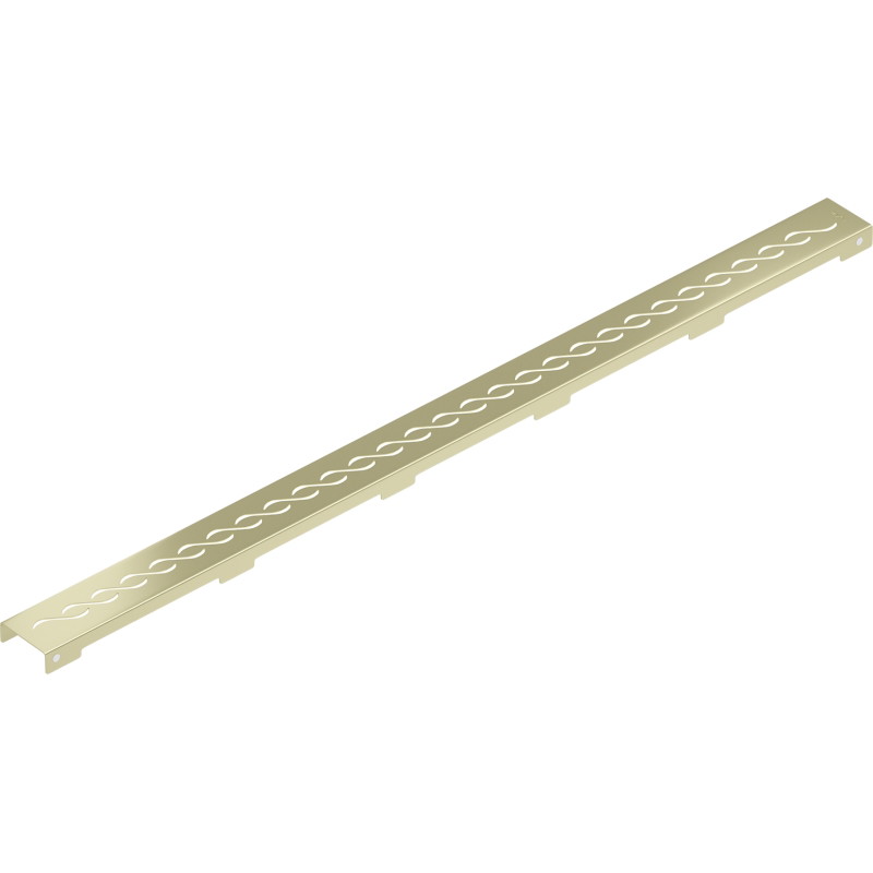 Mexen Flat M18 maskownica do odpływu liniowego 80 cm, złota szczotkowana - 1A23080