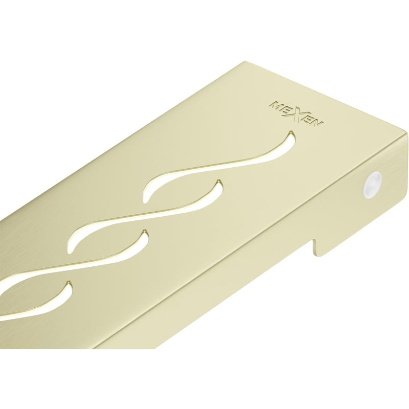 Mexen Flat M18 maskownica do odpływu liniowego 90 cm, złota szczotkowana - 1A23090