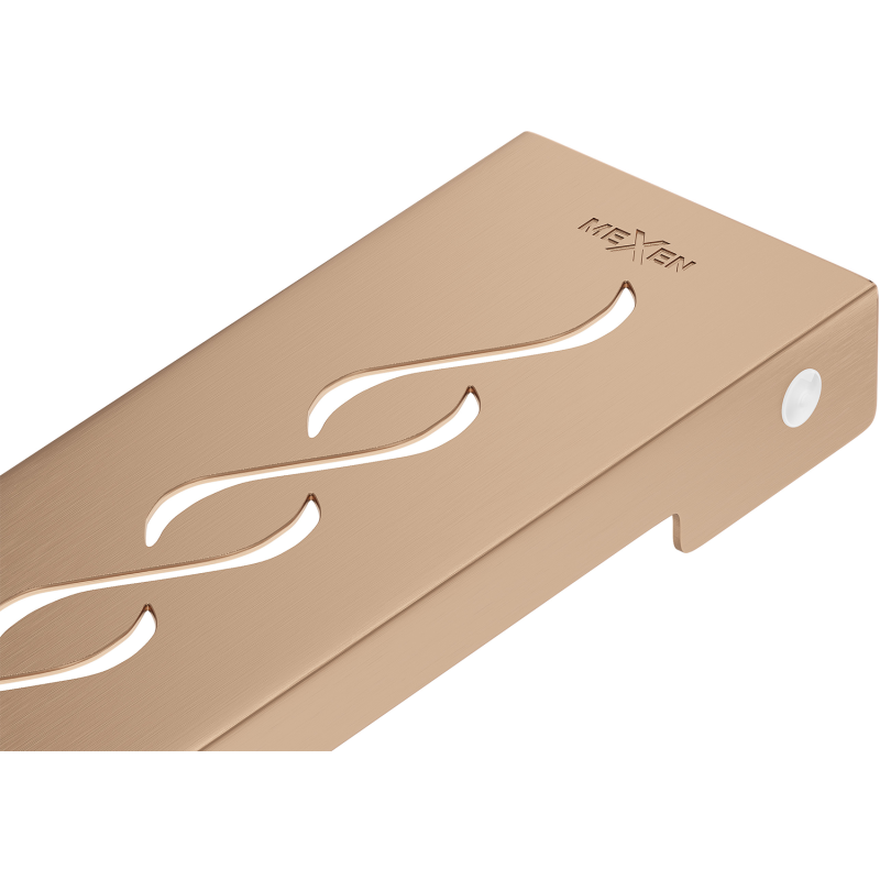 Mexen Flat M18 maskownica do odpływu liniowego 50 cm, miedź szczotkowana - 1C23050
