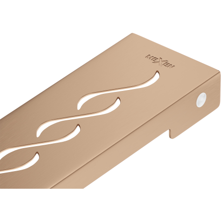 Mexen Flat M18 maskownica do odpływu liniowego 50 cm, miedź szczotkowana - 1C23050