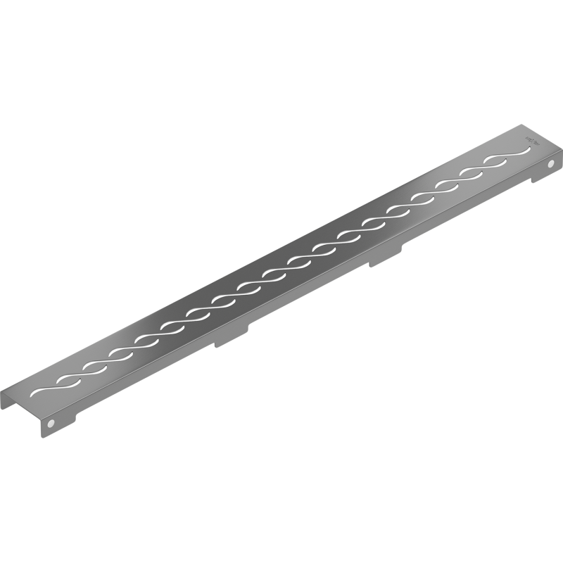 Mexen Flat M18 maskownica do odpływu liniowego 50 cm, gun gray szczotkowany - 1E23050