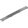 Mexen Flat M18 maskownica do odpływu liniowego 70 cm, gun gray szczotkowany - 1E23070