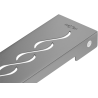 Mexen Flat M18 maskownica do odpływu liniowego 100 cm, gun gray szczotkowany - 1E23100