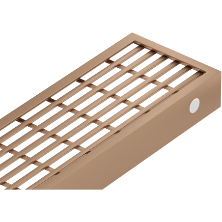 Mexen Flat M33 maskownica do odpływu liniowego 70 cm, miedź szczotkowana - 1C33070