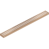 Mexen Flat M33 maskownica do odpływu liniowego 70 cm, miedź szczotkowana - 1C33070