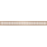 Mexen Flat M33 maskownica do odpływu liniowego 70 cm, miedź szczotkowana - 1C33070