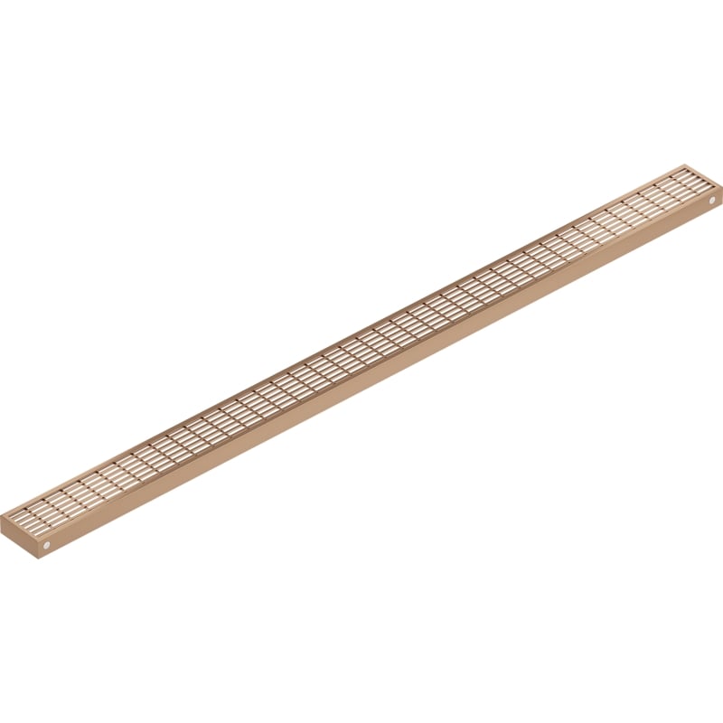 Mexen Flat M33 maskownica do odpływu liniowego 80 cm, miedź szczotkowana - 1C33080