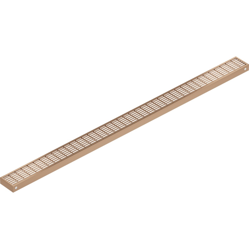 Mexen Flat M33 maskownica do odpływu liniowego 90 cm, miedź szczotkowana - 1C33090