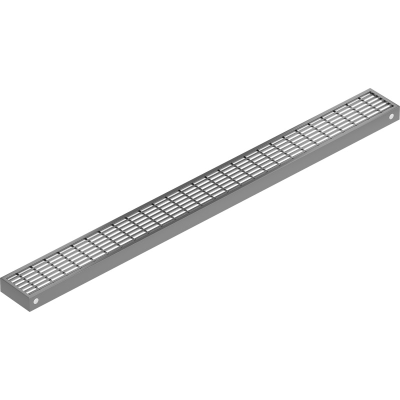 Mexen Flat M33 maskownica do odpływu liniowego 60 cm, gun gray szczotkowany - 1E33060