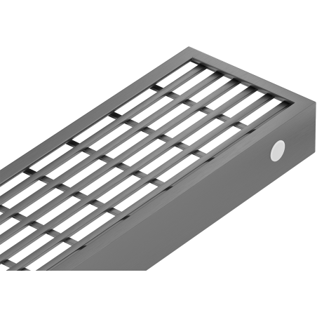 Mexen Flat M33 maskownica do odpływu liniowego 100 cm, gun gray szczotkowany - 1E33100