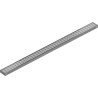 Mexen Flat M33 maskownica do odpływu liniowego 100 cm, gun gray szczotkowany - 1E33100