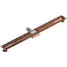 Mexen Flat korpus do odpływu liniowego 90 cm, różowe złoto - 1615090