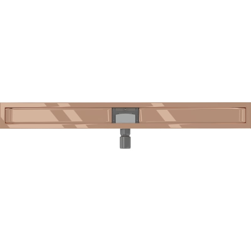 Mexen Flat korpus do odpływu liniowego 90 cm, różowe złoto - 1615090
