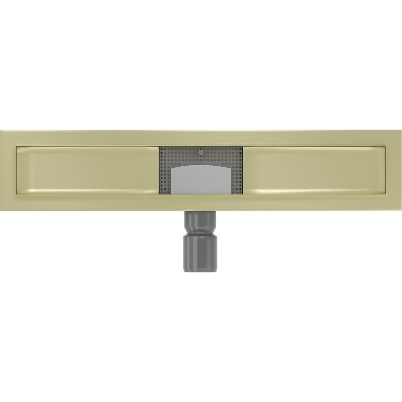 Mexen Flat korpus do odpływu liniowego 50 cm, złoty szczotkowany - 1A15050