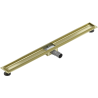 Mexen Flat korpus do odpływu liniowego 90 cm, złoty szczotkowany - 1A15090