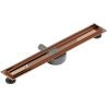 Mexen Flat 360° korpus do odpływu liniowego obrotowy 60 cm, różowe złoto - 1640060
