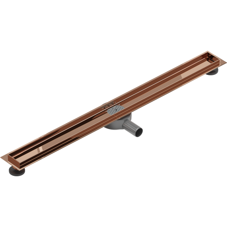 Mexen Flat 360° korpus do odpływu liniowego obrotowy 80 cm, różowe złoto - 1640080