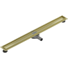 Mexen Flat 360° korpus do odpływu liniowego obrotowy 80 cm, złoty szczotkowany - 1A40080