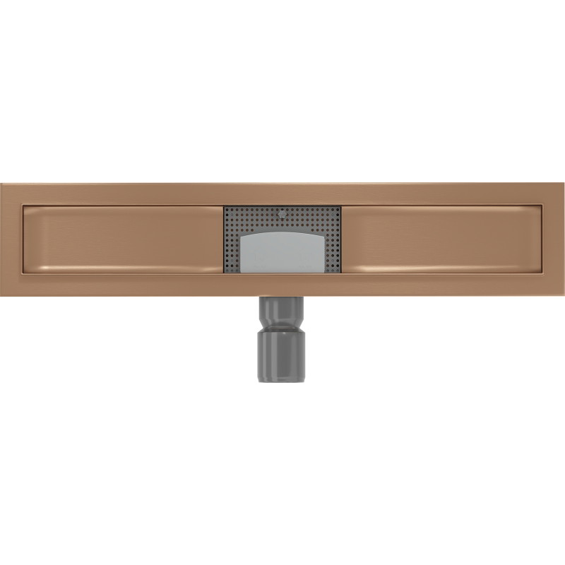 Mexen Flat korpus do odpływu liniowego 50 cm, miedź szczotkowana - 1C15050