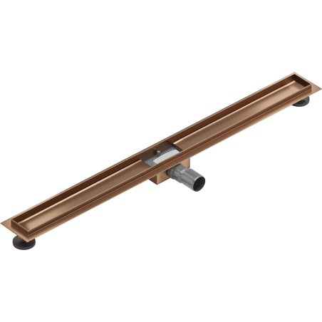Mexen Flat korpus do odpływu liniowego 90 cm, miedź szczotkowana - 1C15090