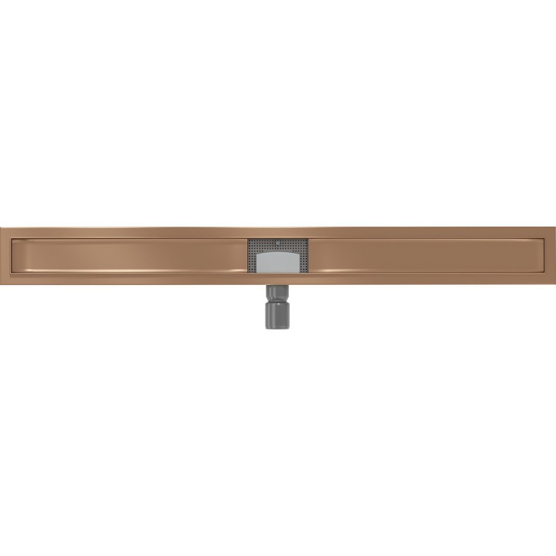 Mexen Flat korpus do odpływu liniowego 90 cm, miedź szczotkowana - 1C15090
