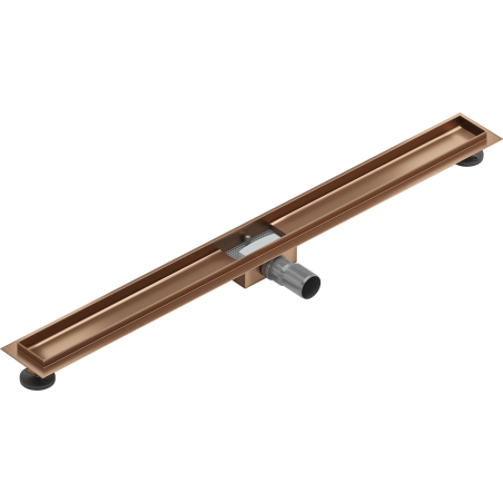 Mexen Flat korpus do odpływu liniowego 100 cm, miedź szczotkowana - 1C15100