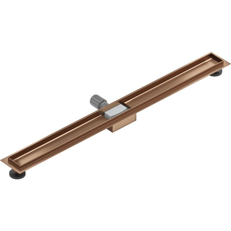 Mexen Flat korpus do odpływu liniowego 100 cm, miedź szczotkowana - 1C15100