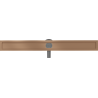 Mexen Flat 360° korpus do odpływu liniowego obrotowy 90 cm, miedź szczotkowana - 1C40090