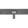 Mexen Flat korpus do odpływu liniowego 50 cm, gun gray szczotkowany - 1E15050