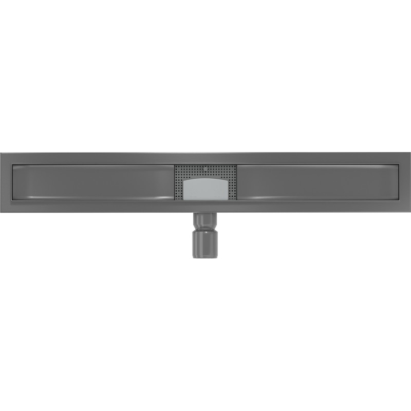 Mexen Flat korpus do odpływu liniowego 80 cm, gun gray szczotkowany - 1E15080