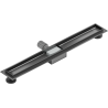 Mexen Flat korpus do odpływu liniowego 80 cm, gun gray szczotkowany - 1E15080