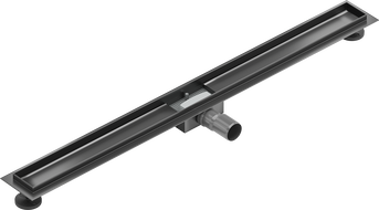 Mexen Flat korpus do odpływu liniowego 90 cm, gun gray szczotkowany - 1E15090